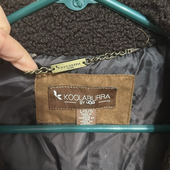 UGG Brown Sherpa Jacket - Picture 2 of 4